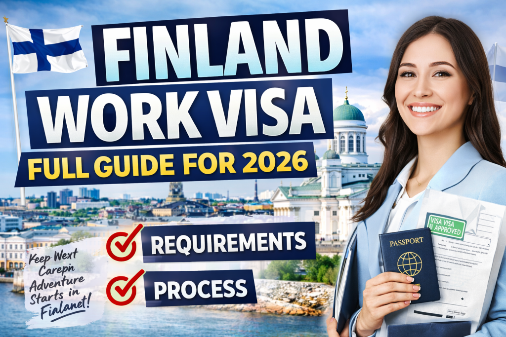 Complete Guide to Finland Work Visa: Requirements ,Process & Tips For 2026